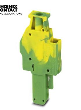 菲尼克斯接线端子针式插头1位黄绿螺钉连接-UPBV4/1GNYE