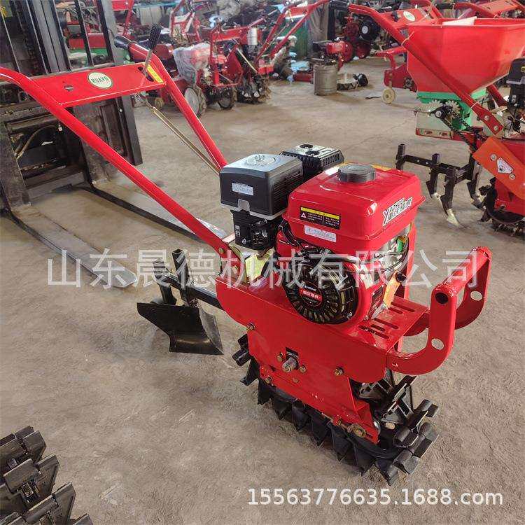 果园翻地机柴油独轮趟地单链轨八马力水冷单轮微耕机