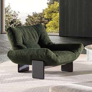 埃米Emmi休闲椅人沙发客厅阳台懒人沙发意式轻奢设计师高端单椅