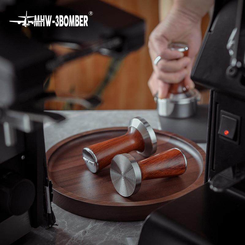 MHW-3BOMBER轰炸机咖啡压粉器实木粉锤填压器Futa系列51/53/58mm