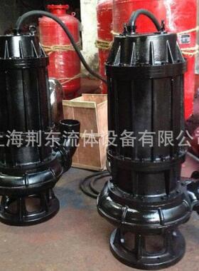 上海不锈钢潜水排污泵50WQ10-12-1.1地下室排水泵搅匀WQ潜水泵