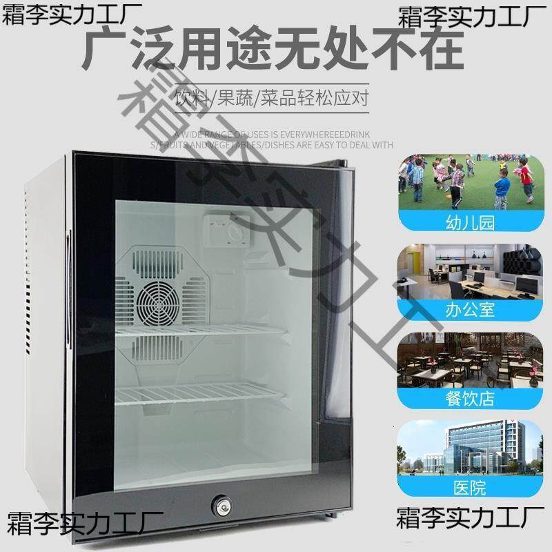食品检查冰箱20升冷藏冷冻迷你小冰箱小型餐桌食品留样柜展示柜