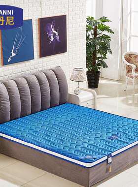 酒店家用蓝色椰棕床垫高弹力3E环保透气椰棕垫双人弹簧椰棕床垫