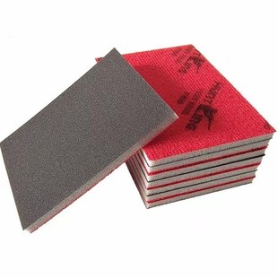 75x100方形气动干磨头方型海绵砂纸机汽车漆面打磨抛光小方干磨机