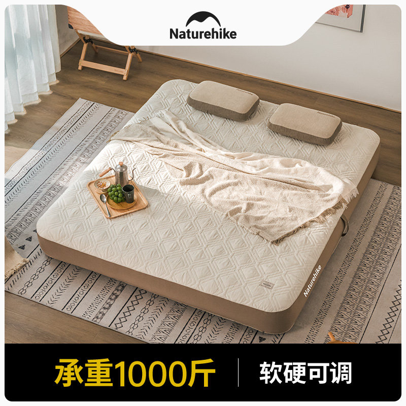 挪客游梦拉丝布充气床垫家用打地铺户外露营气垫帐篷床垫睡垫气垫