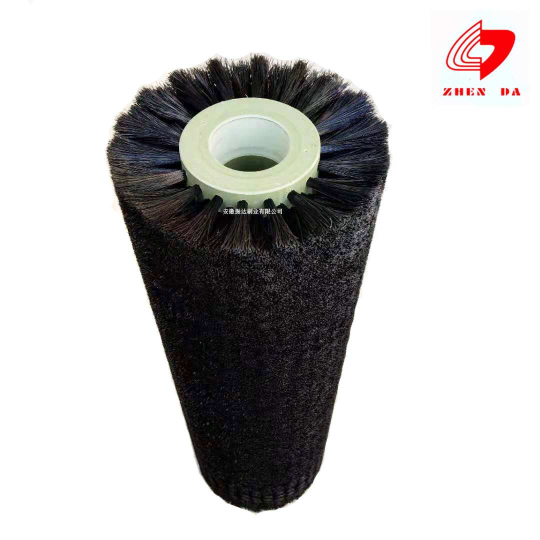 工业机械毛刷辊蔬菜水果清洗机滚刷耐高温尼龙毛刷厂家直销
