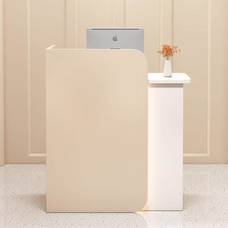 收银台店铺小型前台便利店简约现代商用网红吧台桌服装店收银柜台