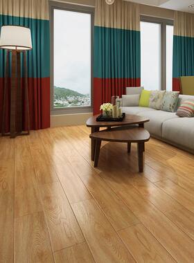 灰色化浮直雕纹强复合木904地板家用卧室地暖耐磨防水销1m2m