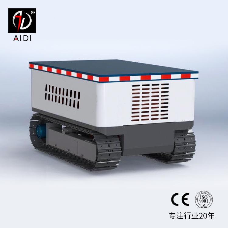 履带式机器人智能坦克微型底盘遥控钢制运输车履带底盘厂家现货