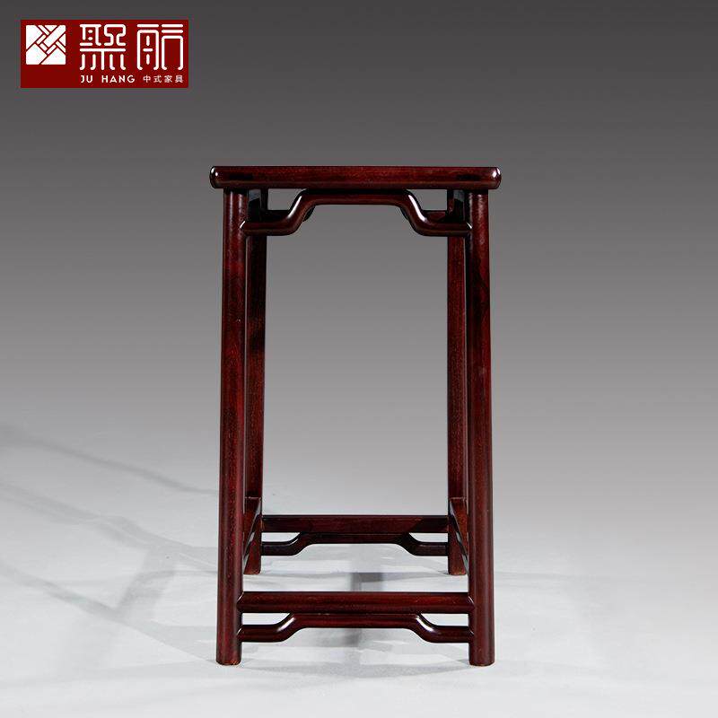 聚航赞比亚血檀简约沙发边几角几其它元器件