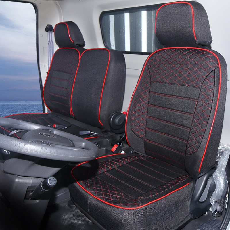 福田欧马可s1亚麻座套欧航奥铃ctv捷运速运瑞沃es3领航m5货车坐垫