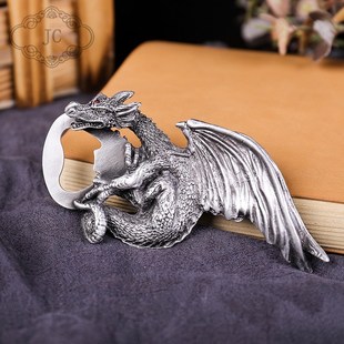 创意个性 复古龙啤酒开瓶器复古飞龙汽水启瓶器起子趣味啤酒开酒器