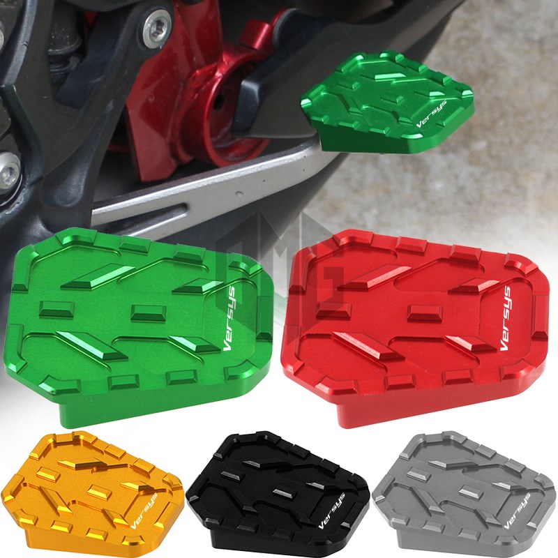 适用川崎异兽650/1000 VERSYS-X300改装后刹车加大踏板防滑加宽座