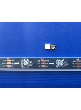 S内置DIC-W2811-5050RGB灯珠VVZWS28L12bws281黑壳E全彩5050灯珠