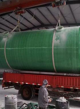 玻璃钢化粪池加厚沉淀池工厂直型发隔WWM伏油池玻璃油钢光事故池