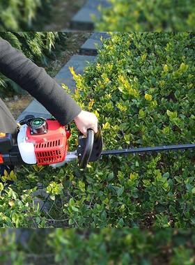 二冲程大功率绿篱机刃修枝机篱剪笆320600双手持绿篱茶叶修剪机