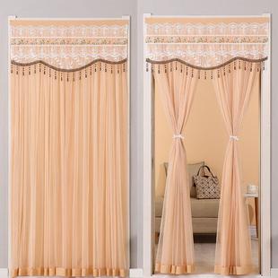 新蕾款四季丝门帘隔断帘门房免打孔防蚊帘卧室厨双厂家直供层不透