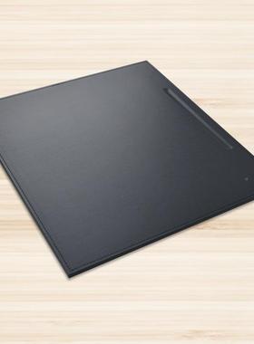 台务GDS04131皮酒店前黑色签字革夹桌商面写字大班垫板时尚
