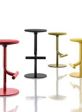 戈尔曼TXUMa凳gsTibu酒吧台i子高脚凳彩色户外凳子简约现代吧椅