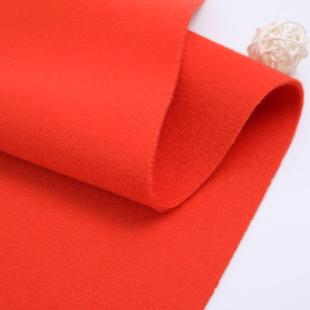 现全毛双面呢货面料88TNP0g粗羊纺双羊绒毛面料秋面冬大衣羊毛呢