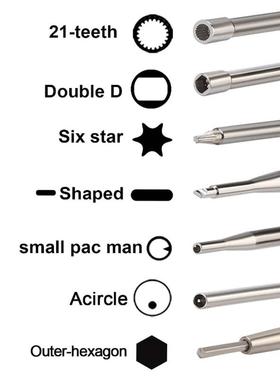 割草机油锯配件14pcs化油器调节杆通用工具套餐带油管