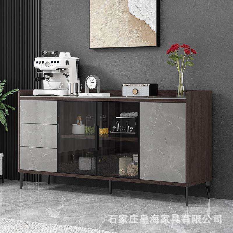 餐边柜现代简约厨房碗橱窄型茶水柜客厅家用大容量置物收纳柜家具,电子元器件市场,其它元器件,淘宝优惠券,粉丝福利购,淘宝优惠卷