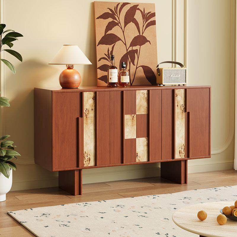 卡熙缇中古风实木餐边柜靠墙一体储物柜客厅收纳柜2025新款置物柜,电子元器件市场,其它元器件,淘宝优惠券,粉丝福利购,淘宝优惠卷