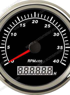 ECPC直径85MM多色背光步进电机转速表4000RPM