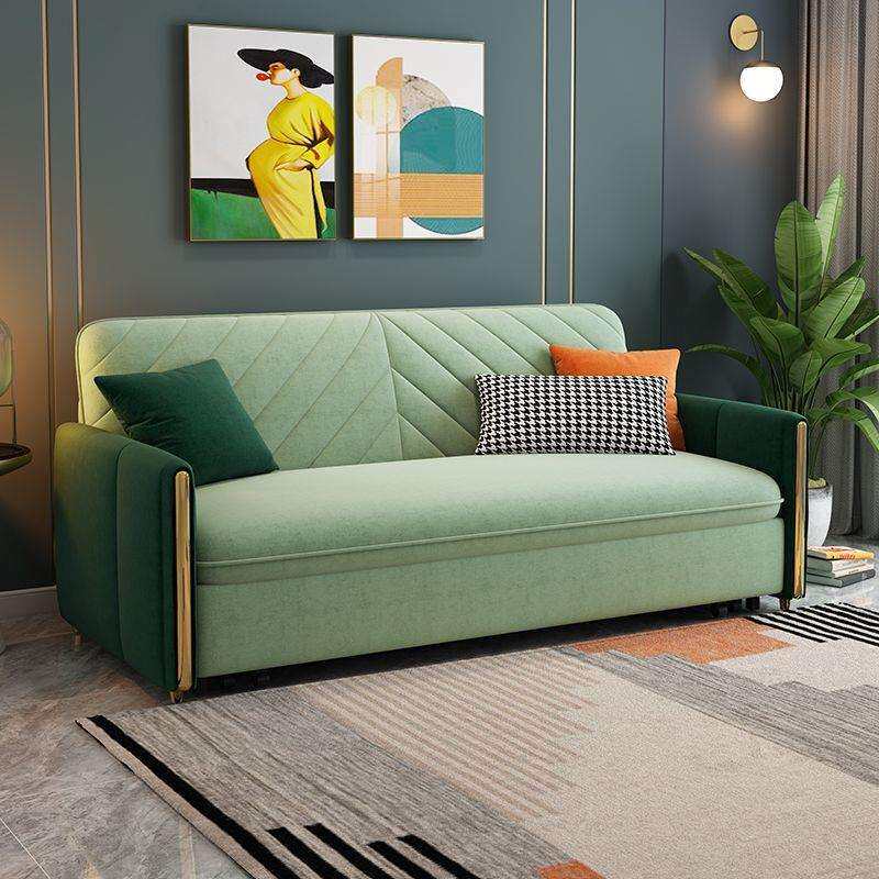 多功能布艺沙发床折叠两用小户型伸缩单双人客厅阳台推拉储物沙发
