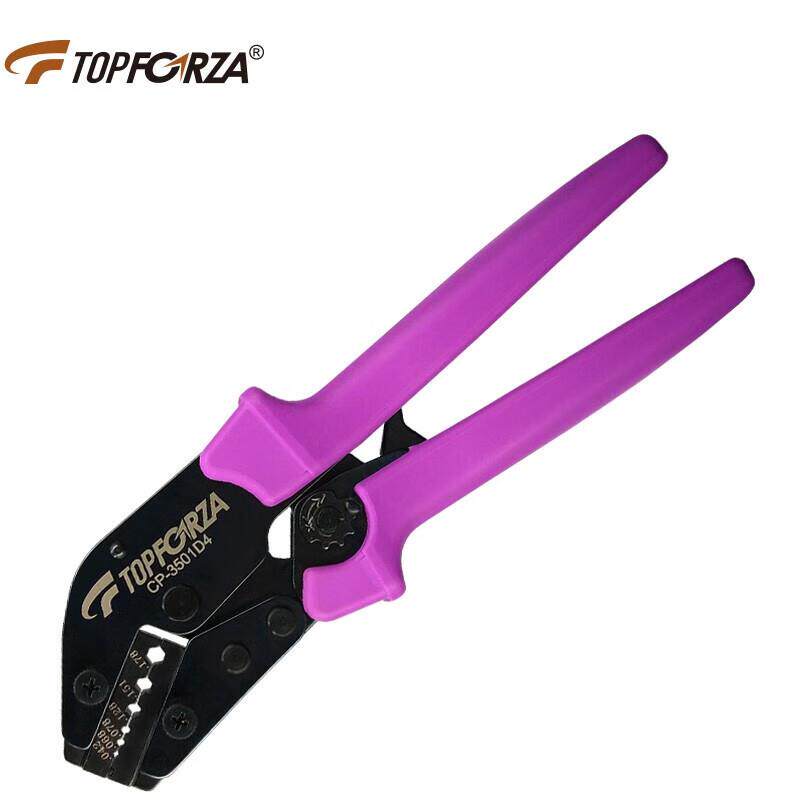 拓伏锐（TOPFORZA）CP-3501D4棘轮压接钳视频线六角端子压线钳冷