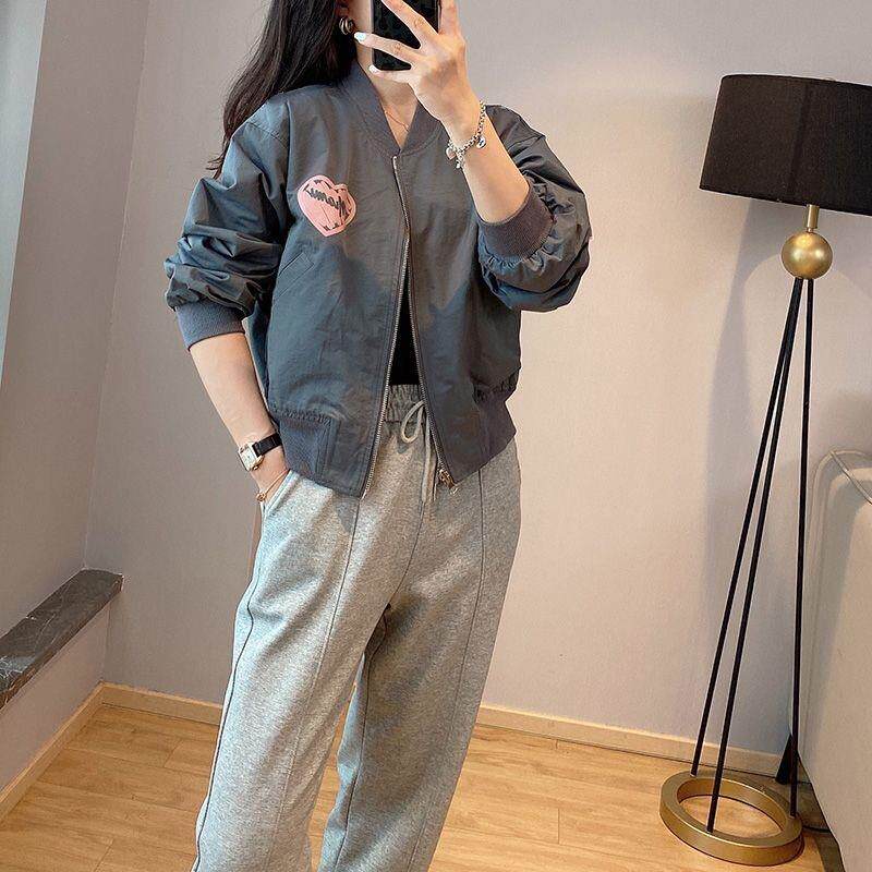 两面可穿棒球服 小个子春秋百搭 修身显瘦新款外套