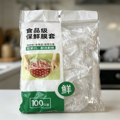 【鲸宝】T保鲜膜套一次性保鲜袋家用厨房冰箱保鲜罩
