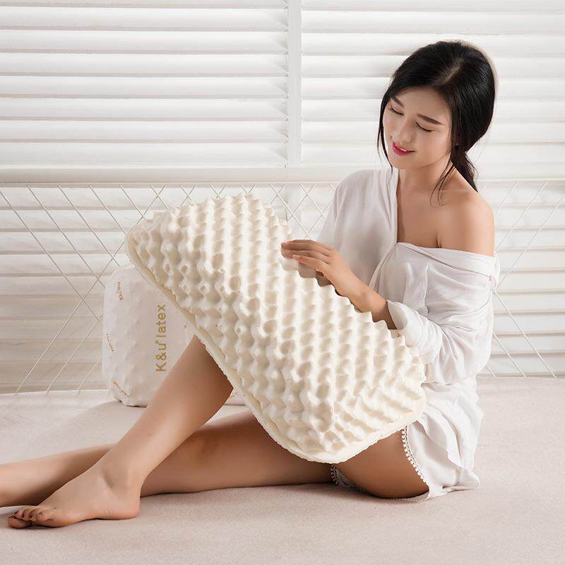 2018新款ku原装进口乳胶枕枕头枕芯40*60