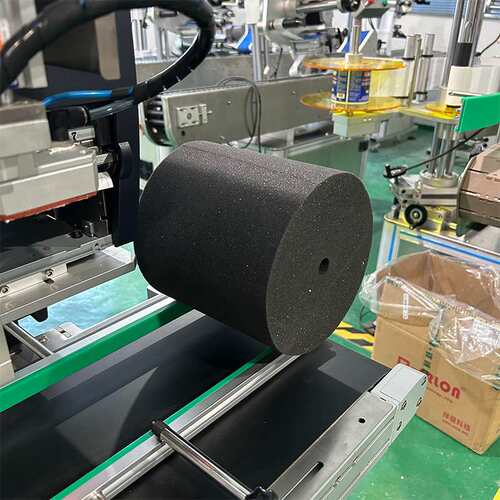 贴标机覆标海绵轮配件光滑面耐用高密度防震轮压标轮标签机高精度