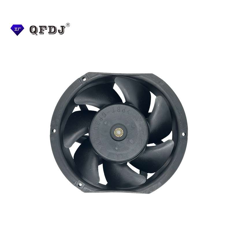 17251椭圆形散热风扇直流散热风扇12v24v48v电压散热风扇增压暴力