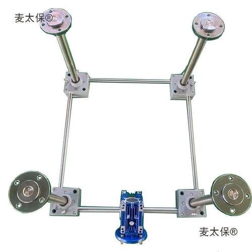 东迈SP500F齿条同步升降器气缸平衡蜗轮丝杆电动齿轮齿条式麦太保