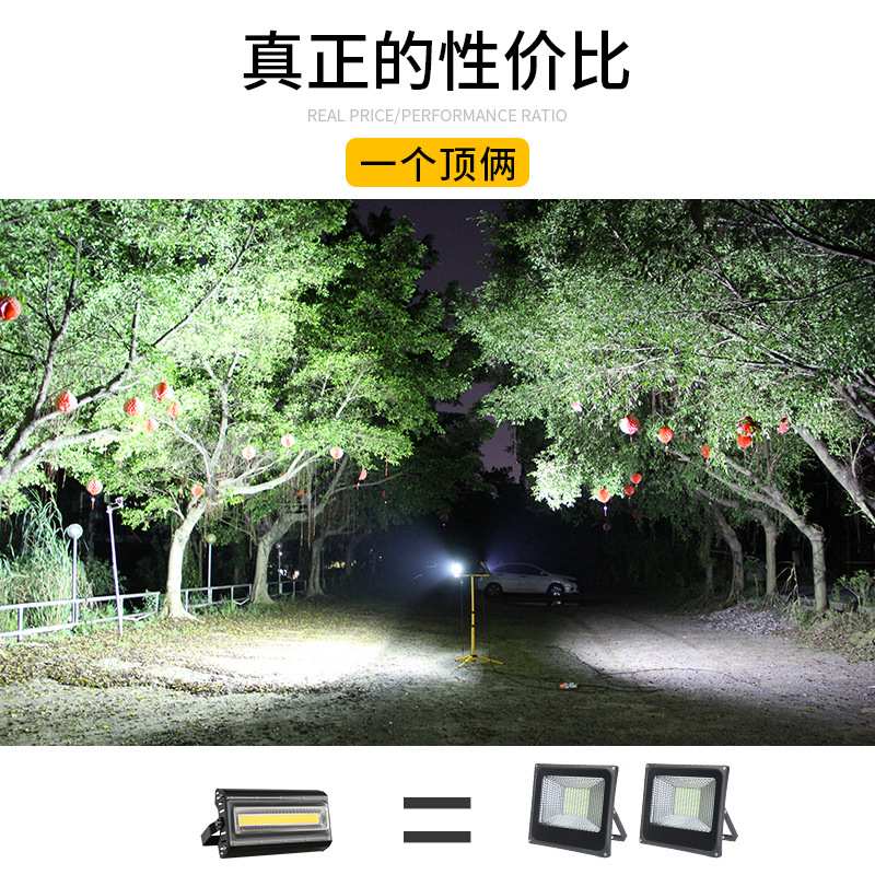 船用探照灯强光led照明灯24v低压户外防水投光灯12v渔船远程射灯
