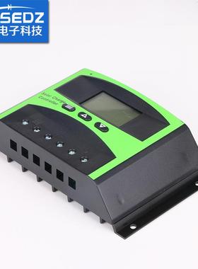 恒森智能太阳能控制器L24放40-3l0AAZN自动识别ed数显示充电D控制