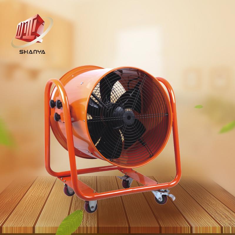 移动式风外转子977轴流机YWF4D-800工业积排风扇体大风量大