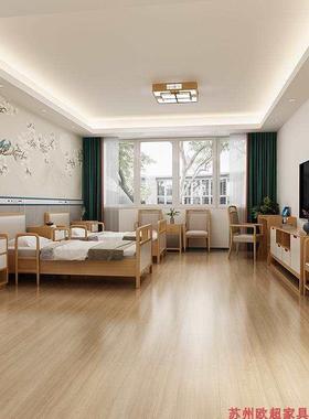 适化老年木敬养老院实自理护理床手QOF摇扶老手床老人单人床具