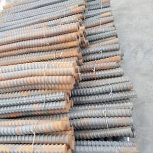 热镀M20精轧螺螺纹钢电镀锌M25纹精轧螺锌钢折弯M3CWV2精轧纹钢