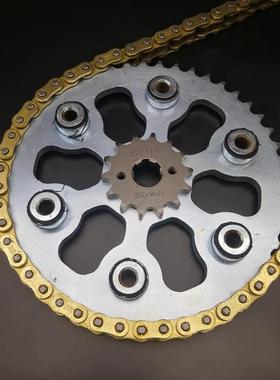 恒舰魔术师链42ABR套链黄河海陵魔术师大小齿轮牙盘FR条8套链S三