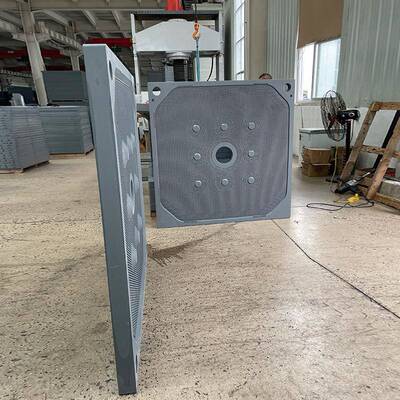 压滤机板配隔膜烯板抗温40477污水处理滤大型套板框滤板聚丙隔膜