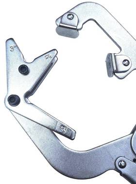 14寸多17336用焊接钳大力钳管钳焊钳工圆工方两用大焊力钳夹专用