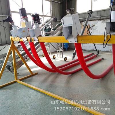 120型玉米小软麦螺旋自抽50856机车载式管吸粮机动送料粮机