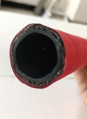 高压钢丝编蒸汽胶耐温耐酸碱红色外胶蒸汽高管软织管高EVY压胶管