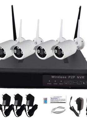 监控套装HNVRKIT1080Pi无线监控套装wiPFNrelesnsvrktcamDera