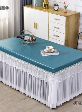 ?夏季火桌子罩麦套31632长方形防烤水皮罩新款火炉电炉罩套烤火烤