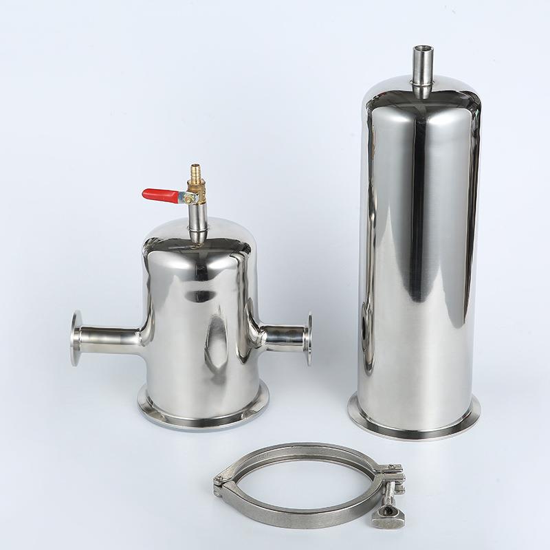 生级空气3过卫滤器式蒸汽过滤hh-kqglq设备04不锈钢气管体过滤器
