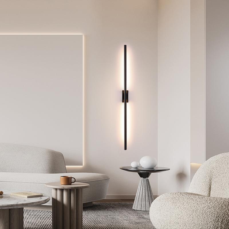 设计师极简685长条线条壁灯简约现代玄卧床头酒走店廊过道客厅室